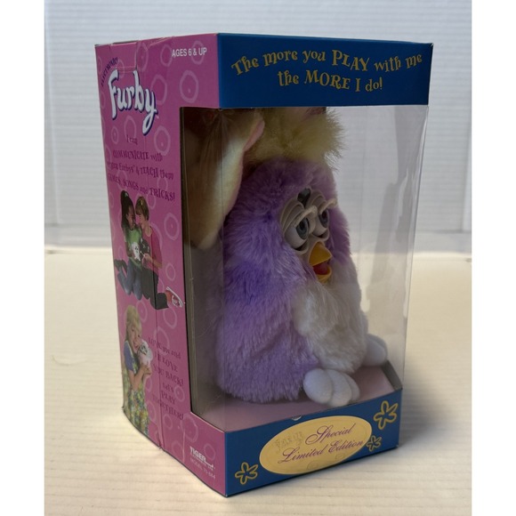 FURBY Limited Edition Vintage Purple/Lavender 70-884 – Tiger Electronics NIB NEW - Picture 4 of 6